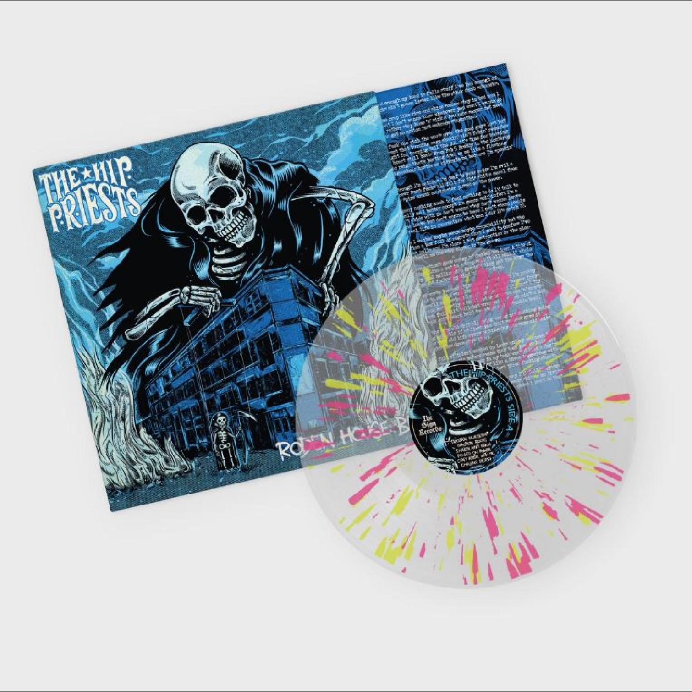 RODEN HOUSE BLUES /VINYLE TRANSPARENT AVEC ECLABOUSSURES