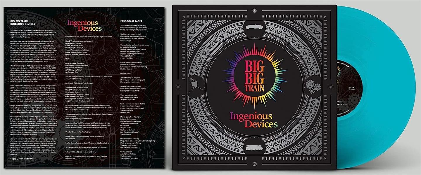 INGENIOUS DEVICES/VINYLE BLEU CIEL