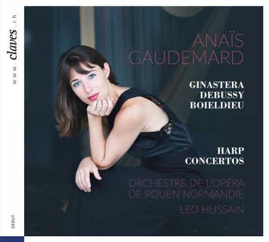 Anaïs Gaudemard joue Ginastera, Debussy et Boieldieu : Concertos pour harpe