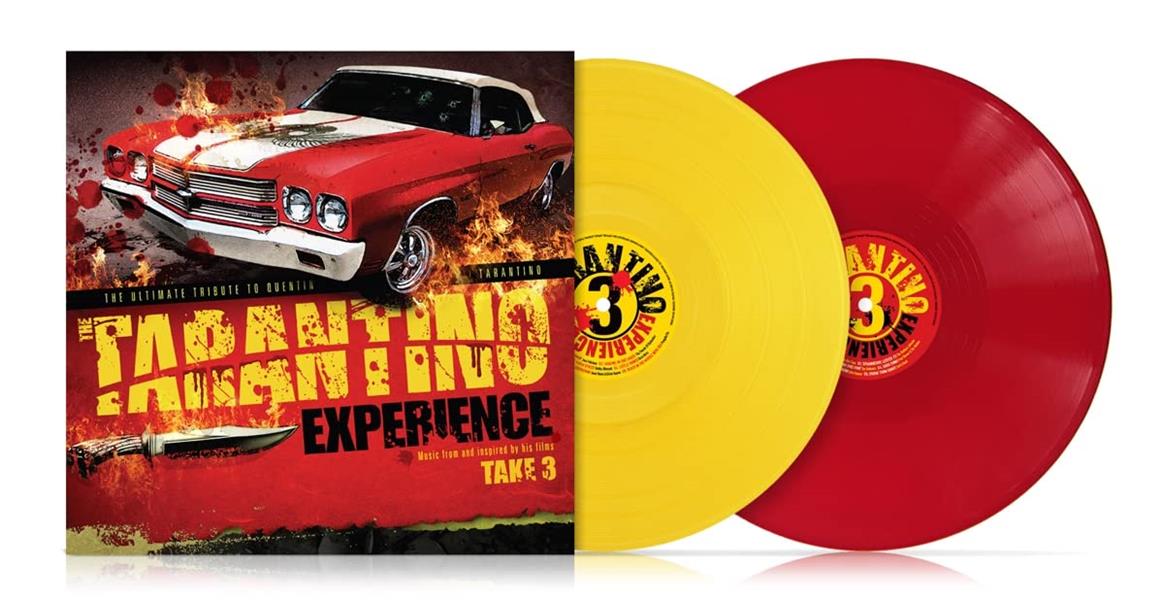 TARANTINO EXPERIENCE TAKE 3/VINYLE ROUGE ET JAUNE AUDIOPHILE 180GR