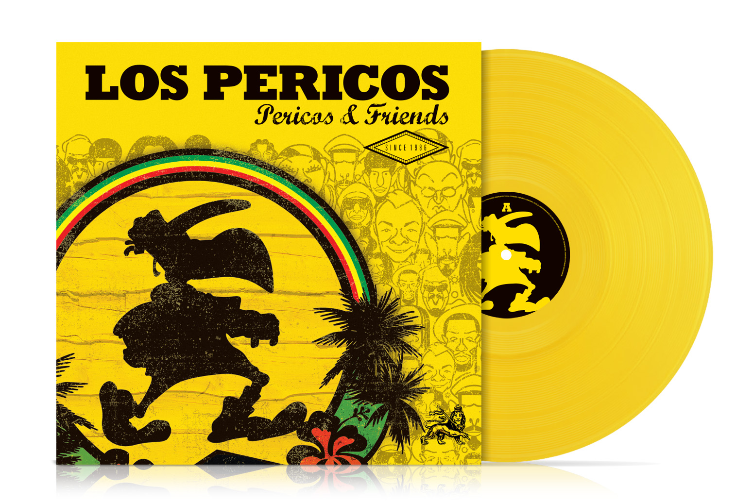 PERICOS AND FRIENDS/VINYLE JAUNE