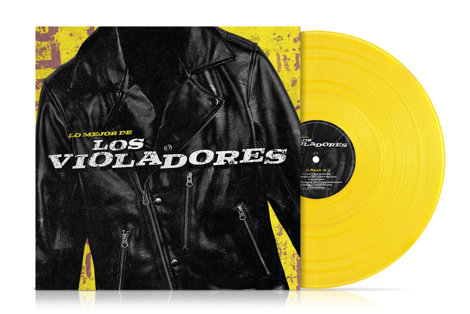 LO MEJOR DE LOS VIOLADORES/VINYLE JAUNE