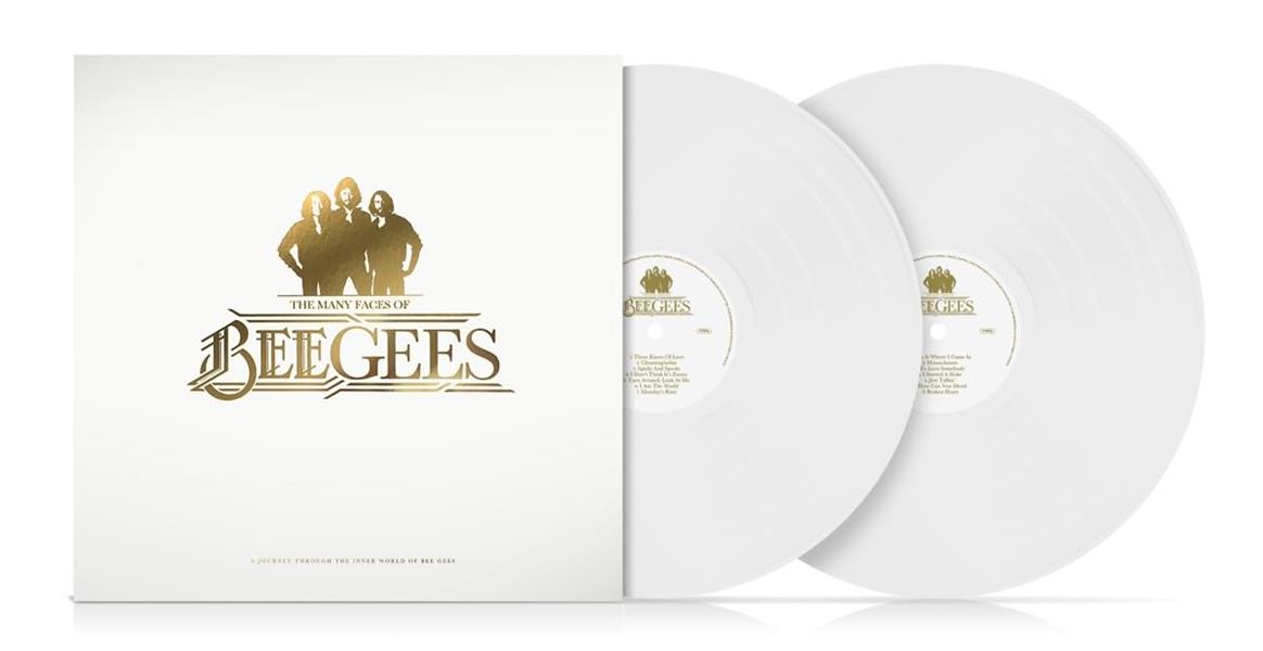 MANY FACES OF BEE GEES/VINYLE BLANC 180GR