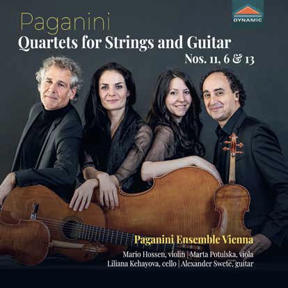 Quatuors pour guitare et cordes Numéros 11, 6 et 13