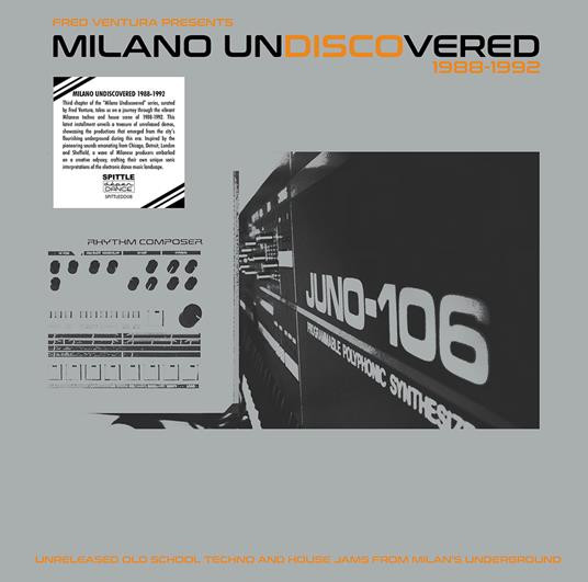 Fred Ventura Presents Milano Undiscovered 1988 1992 Unreleased