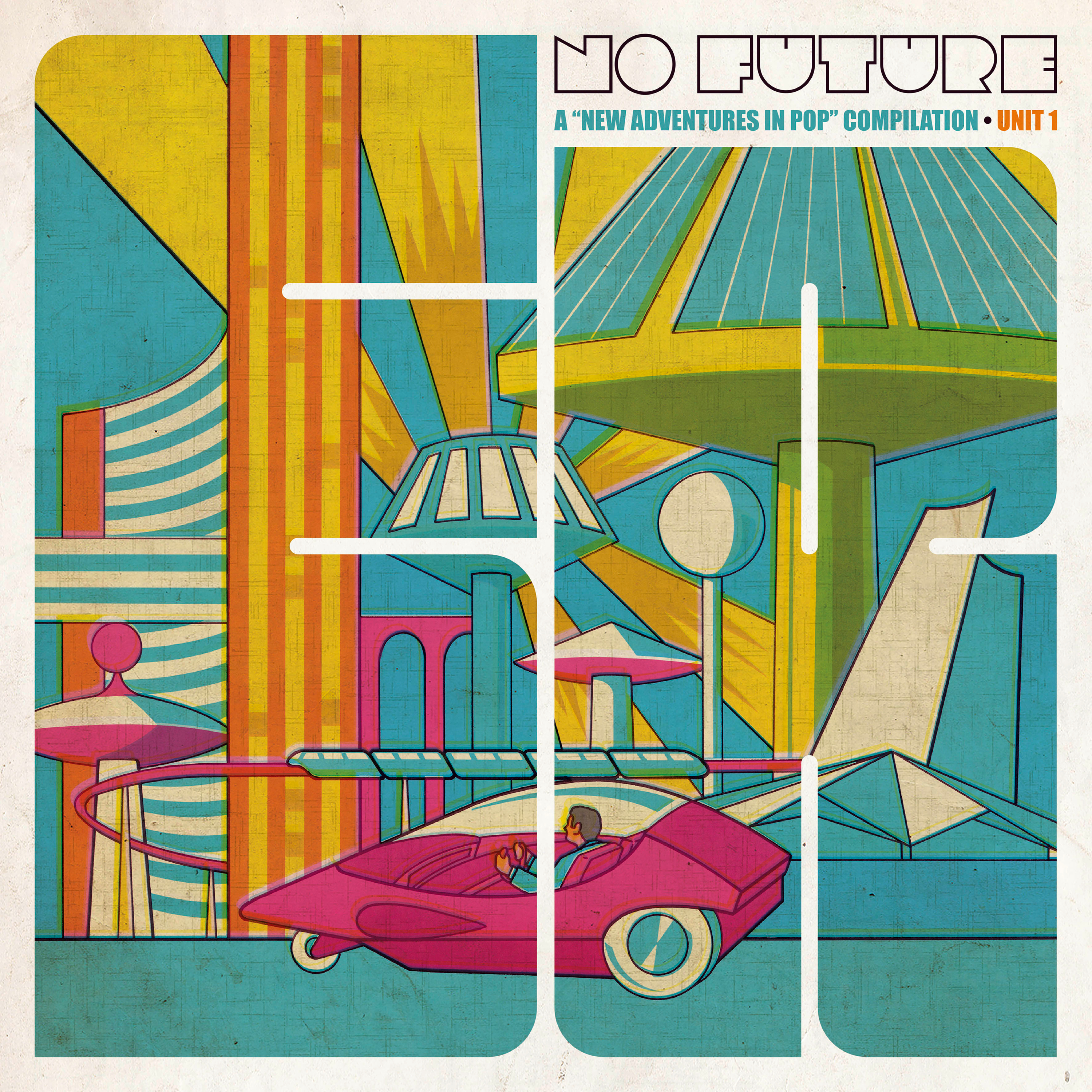 No Future A New Adventures In Pop Compilation - Unit 1/Magenta Vinyls