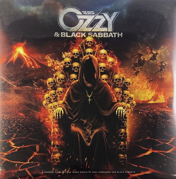 Many Faces Of Ozzy & Black Sabbath Vinyle Rouge