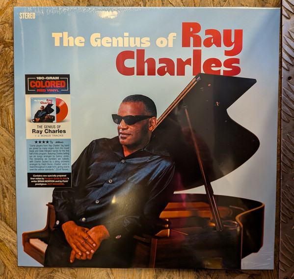 The Genius Of Ray Charles Vinyle Rouge