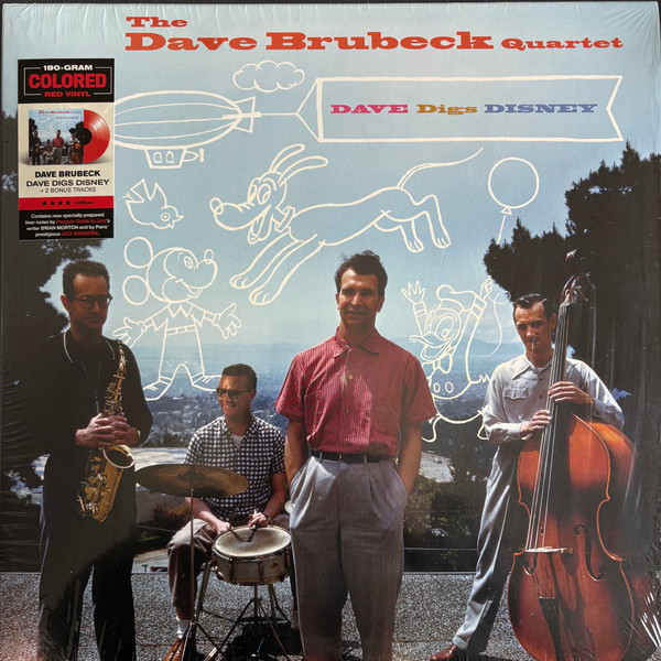 Dave Brubeck - Dave Digs Disney Édition Limitée Vinyle Orange