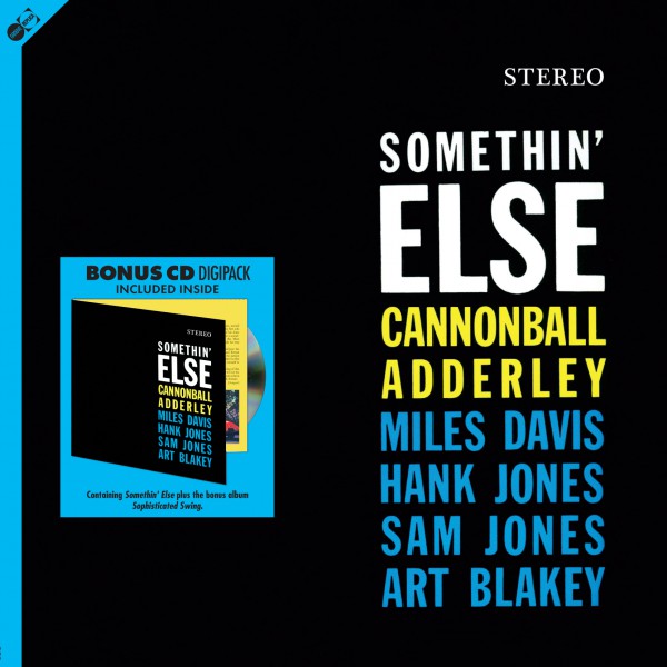 Somethin' Else +1 Bonus Track. Bonus Digipack CD Included Inside Containing Somethin' Else + Sophisticated Swing.