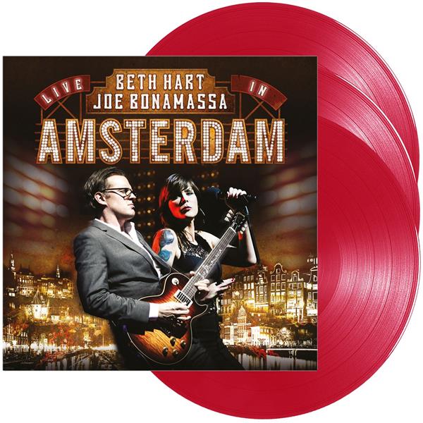 LIVE IN AMSTERDAM - ÉDITION LIMITÉE - VINYLE COULEUR ROUGE