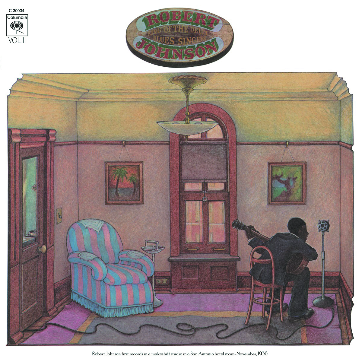 KING OF THE DELTA BLUES SINGERS VOL 2/VINYLE NOIR AUDIOPHILE 180GR/INCLUS INSERT