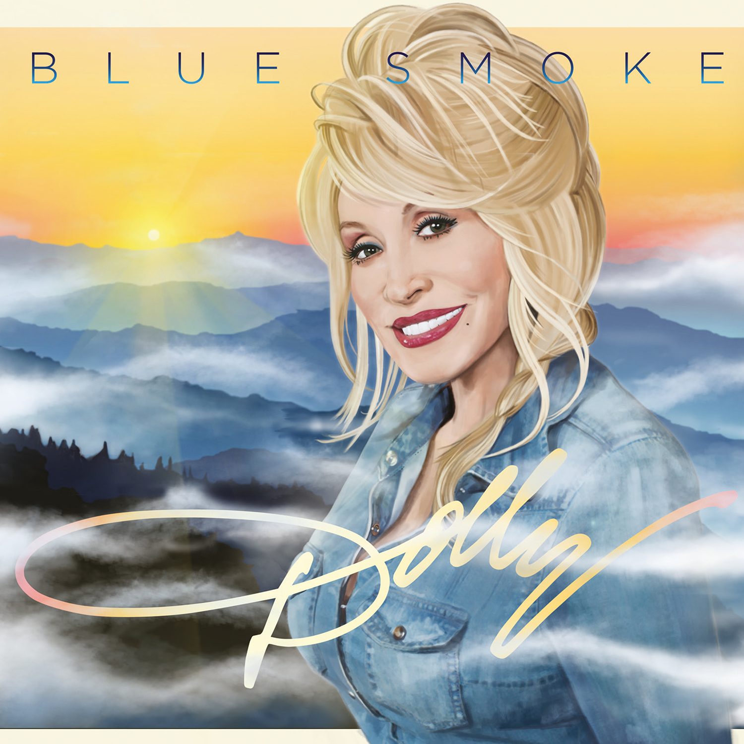 BLUE SMOKE/VINYLE COULEUR