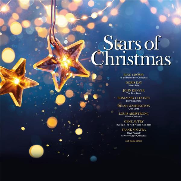 STARS OF CHRISTMAS/VINYLE COULEUR OR