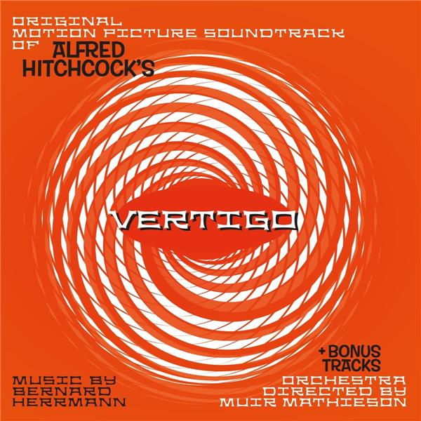 VERTIGO FILM D ALFRED HITCHCOCK/VINYLE BLANC NEIGE AUDIOPHILE 180GR
