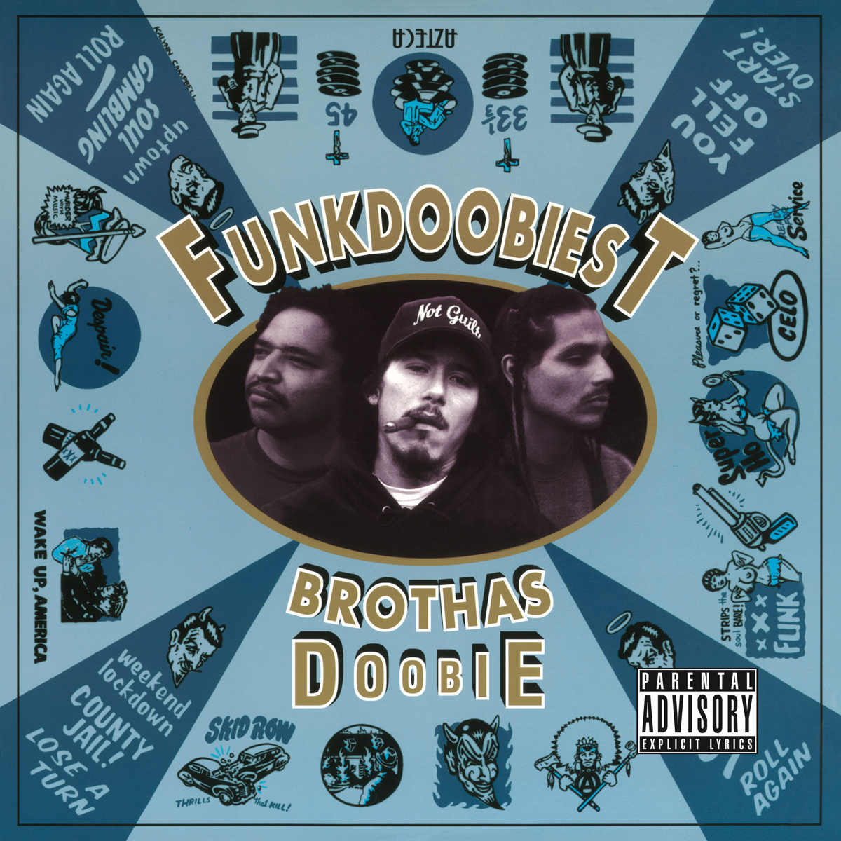 BROTHAS DOOBIE/VINYLE NOIR AUDIOPHILE 180GR/PRODUCED BY DJ MUGGS FROM CYPRESS HILL