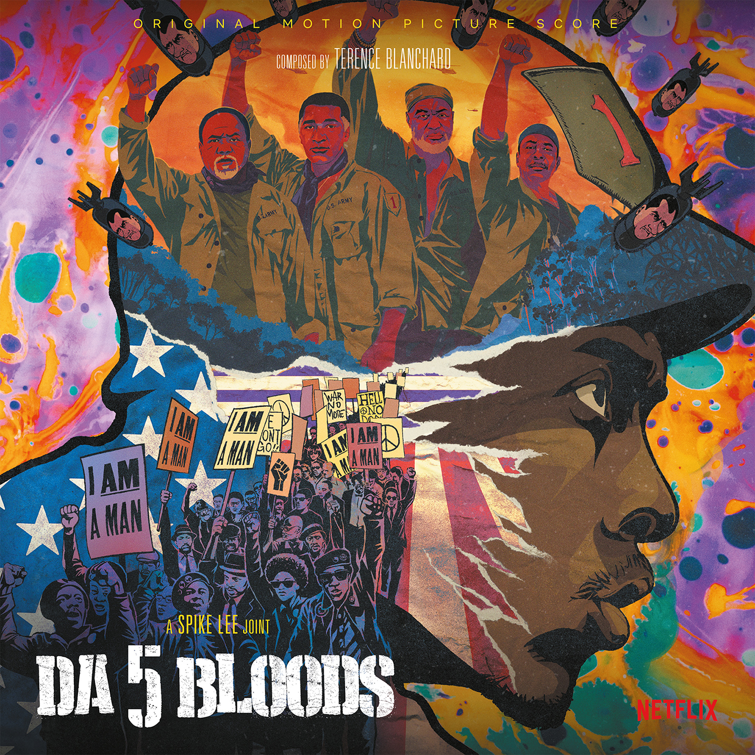 DA 5 BLOODS/VINYLE COULEUR AUDIOPHILE 180GR