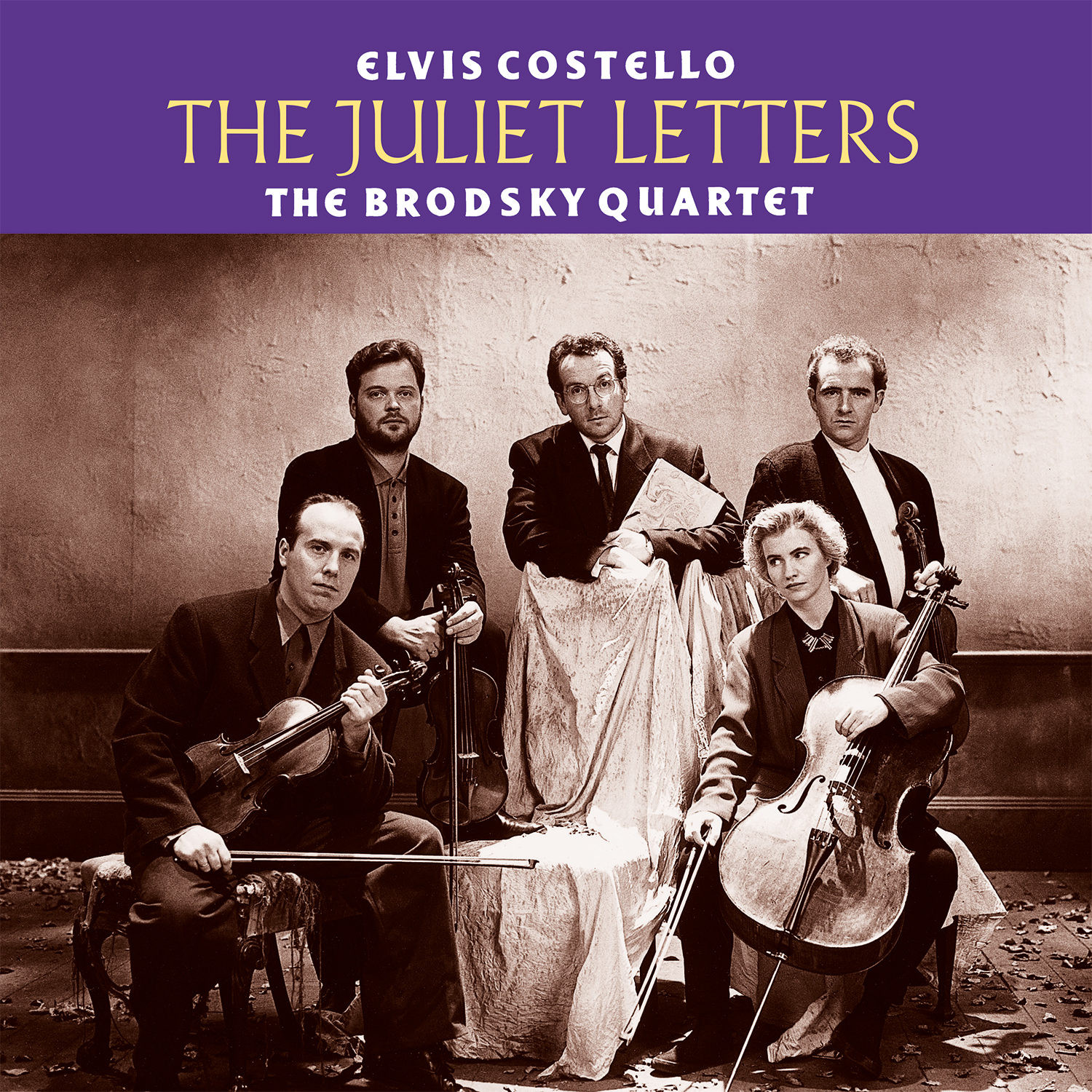 JULIET LETTERS/AVEC BRODSKY QUARTET/VINYLE VIOLET AUDIOPHILE 180GR