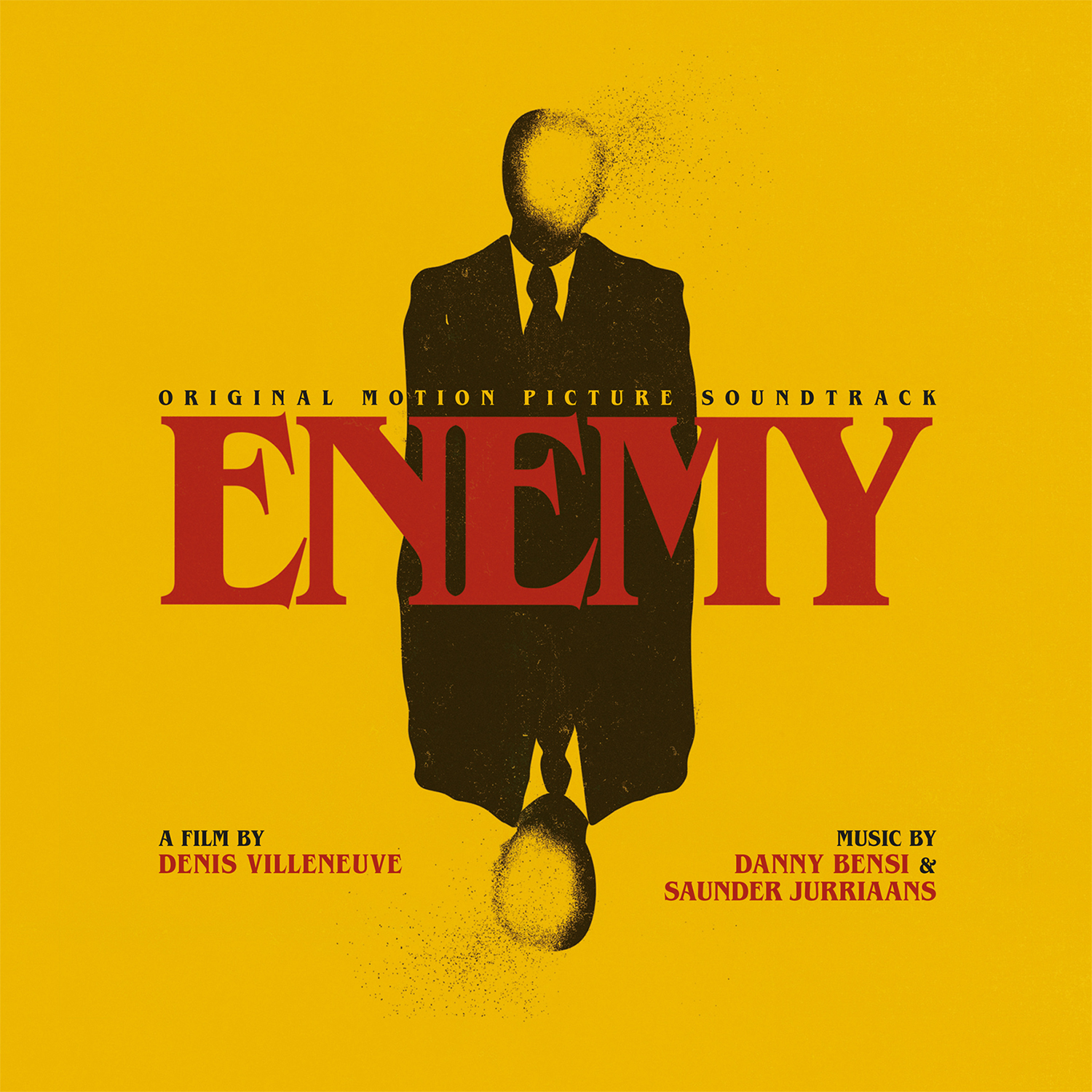 ENEMY/MUSIC BY DANNY BENSI AND SAUNDER JURRIAANS/VINYLE JAUNE TRANSLUCIDE AUDIOPHILE 180GR/POCHETTE GATEFOLD