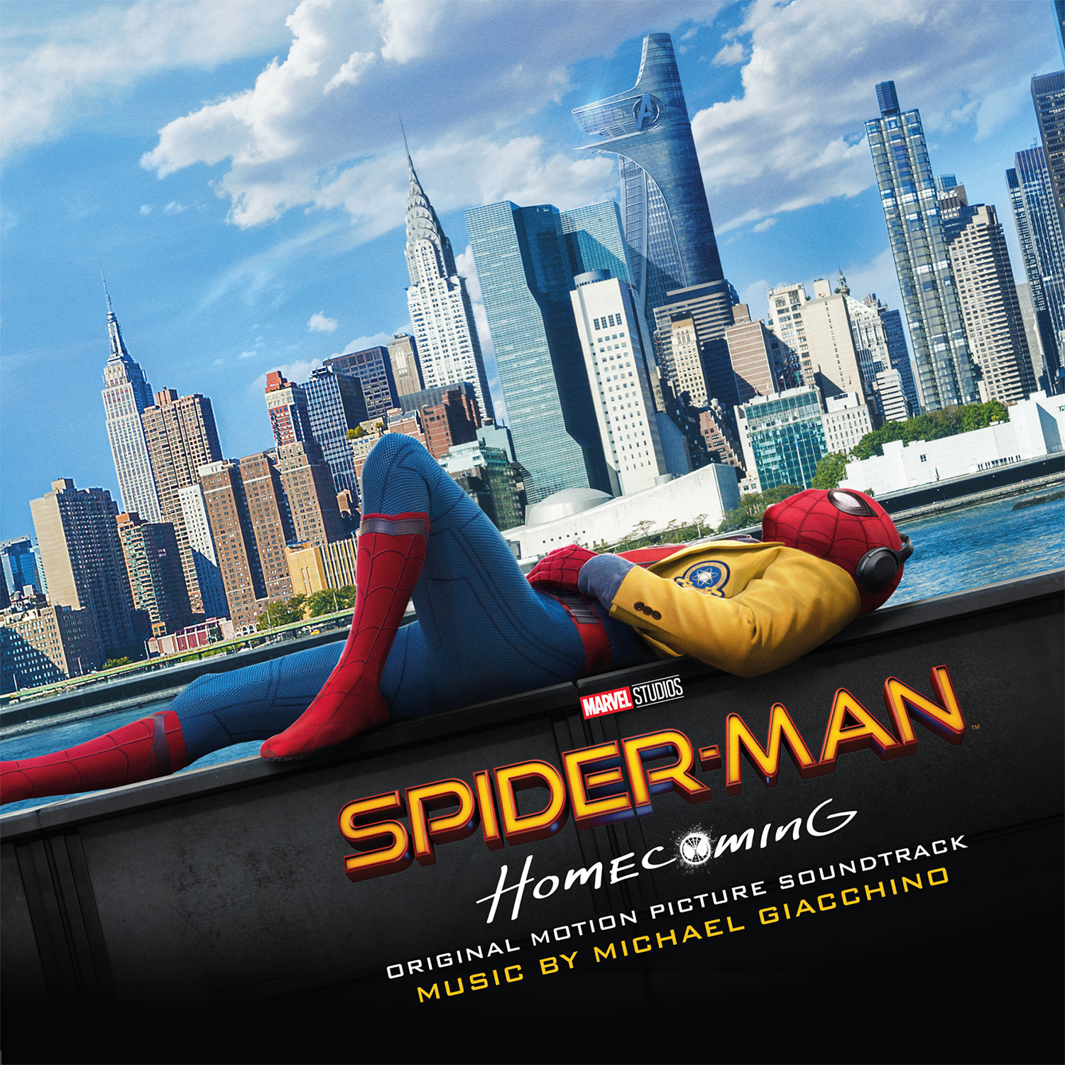 SPIDER MAN HOMECOMING/VINYLE BLEU AUDIOPHILE 180GR/POCHETTE GATEFOLD/INCLUS POSTER