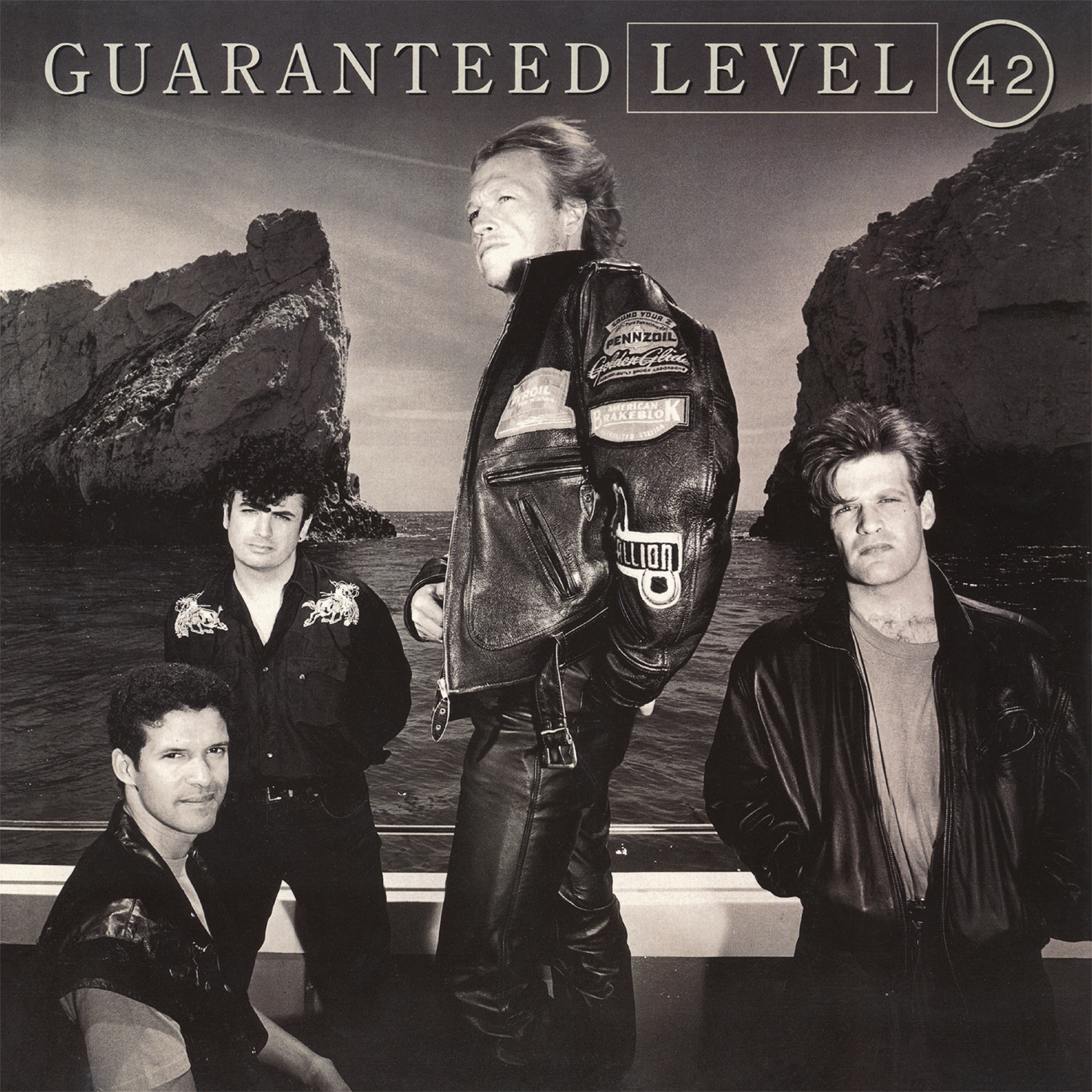 GUARANTEED/VINYLE ARGENT ET NOIR MARBRE AUDIOPHILE 180GR