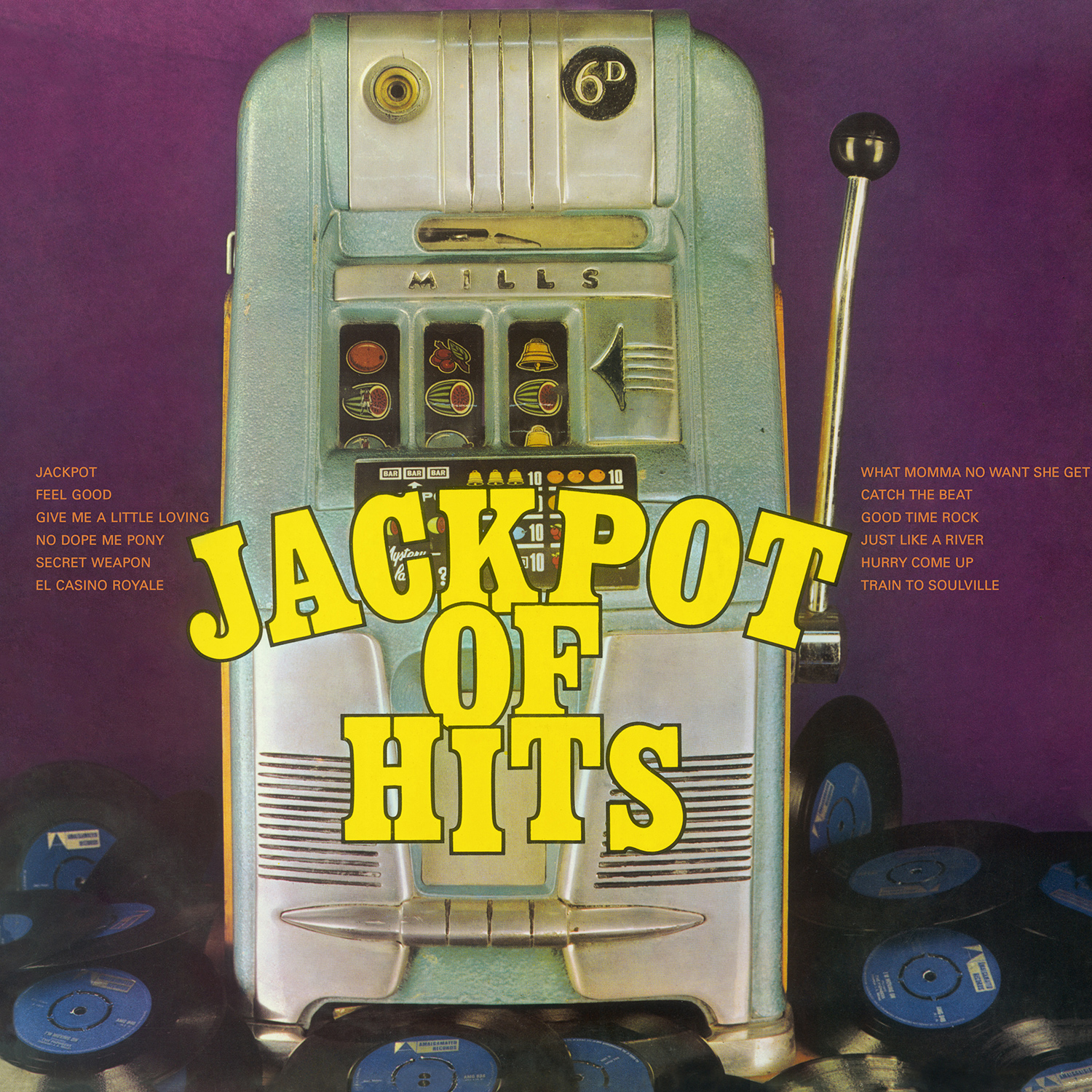 Jackpot Of Hits/vinyle Orange Audiophile 180gr/compilation De Rocksteady De 1969