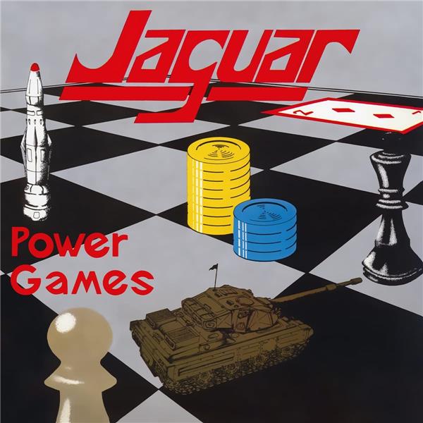 POWER GAMES/VINYLE ROUGE ET ARGENT MELANGE AUDIOPHILE 180GR