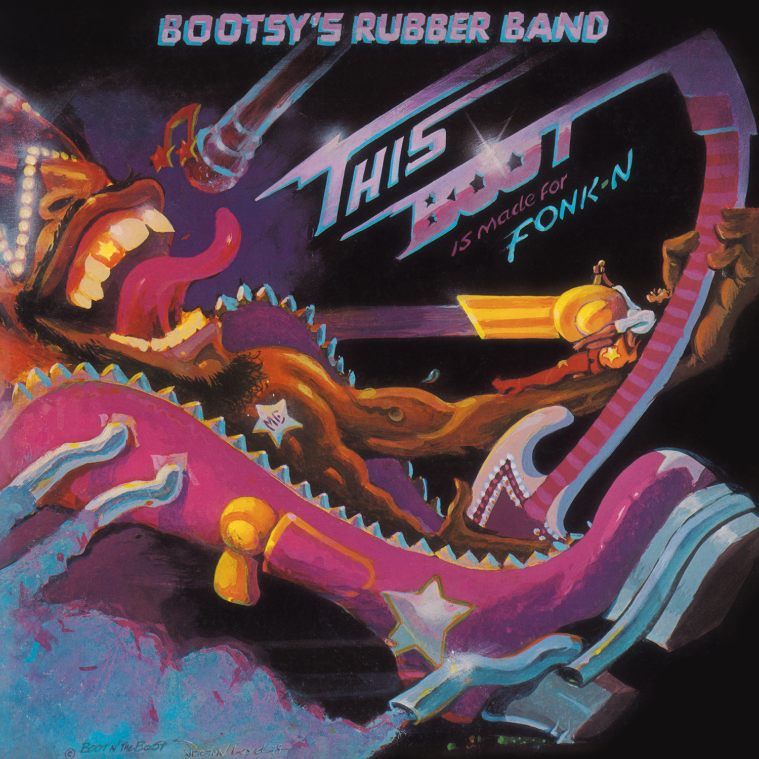 THIS BOOT IS MADE FOR FONK N/AVEC BOOTSY S RUBBER BAND/VINYLE MAGENTA AUDIOPHILE 180GR