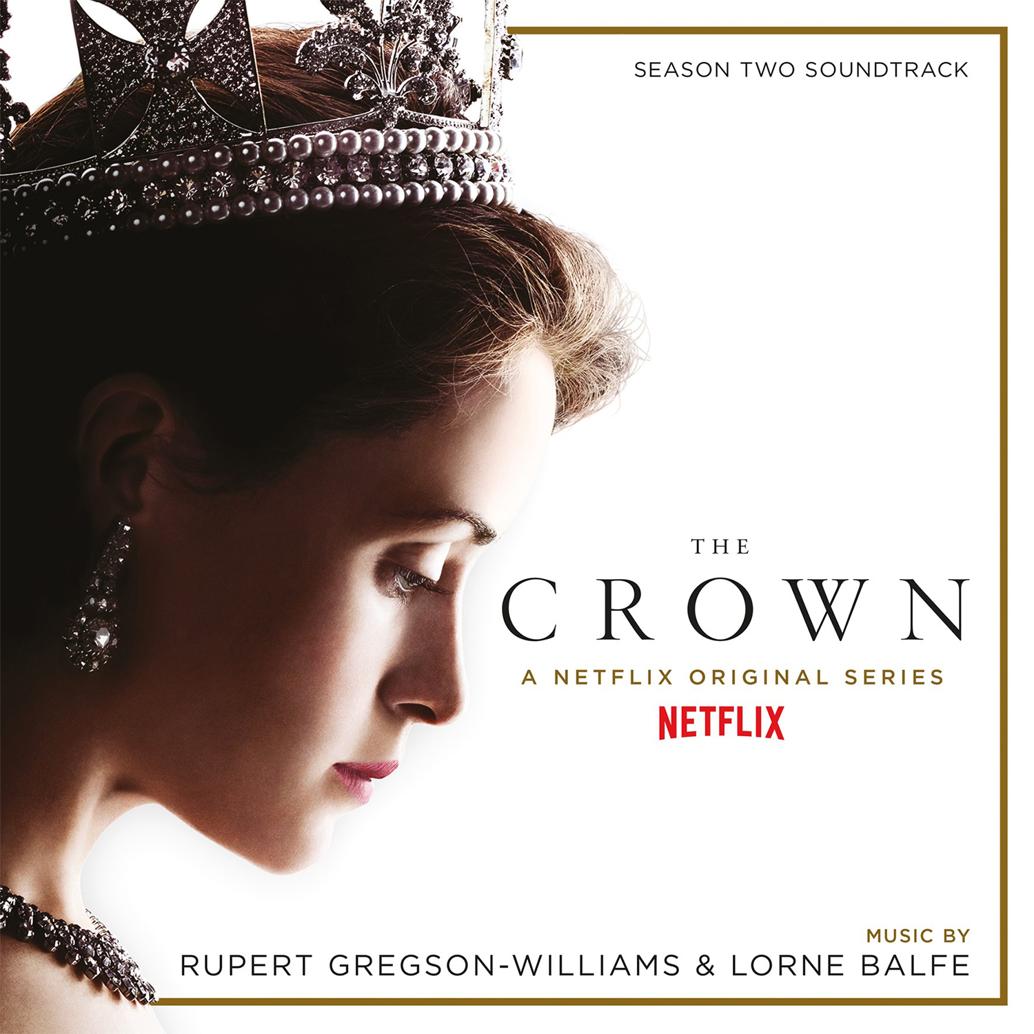 CROWN SEASON 2/MUSIC BY RUPERT GREGSON WILLIAMS/LORNE BALFE/VINYLE BLEU ROI AUDIOPHILE 180GR/POCHETTE GATEFOLD