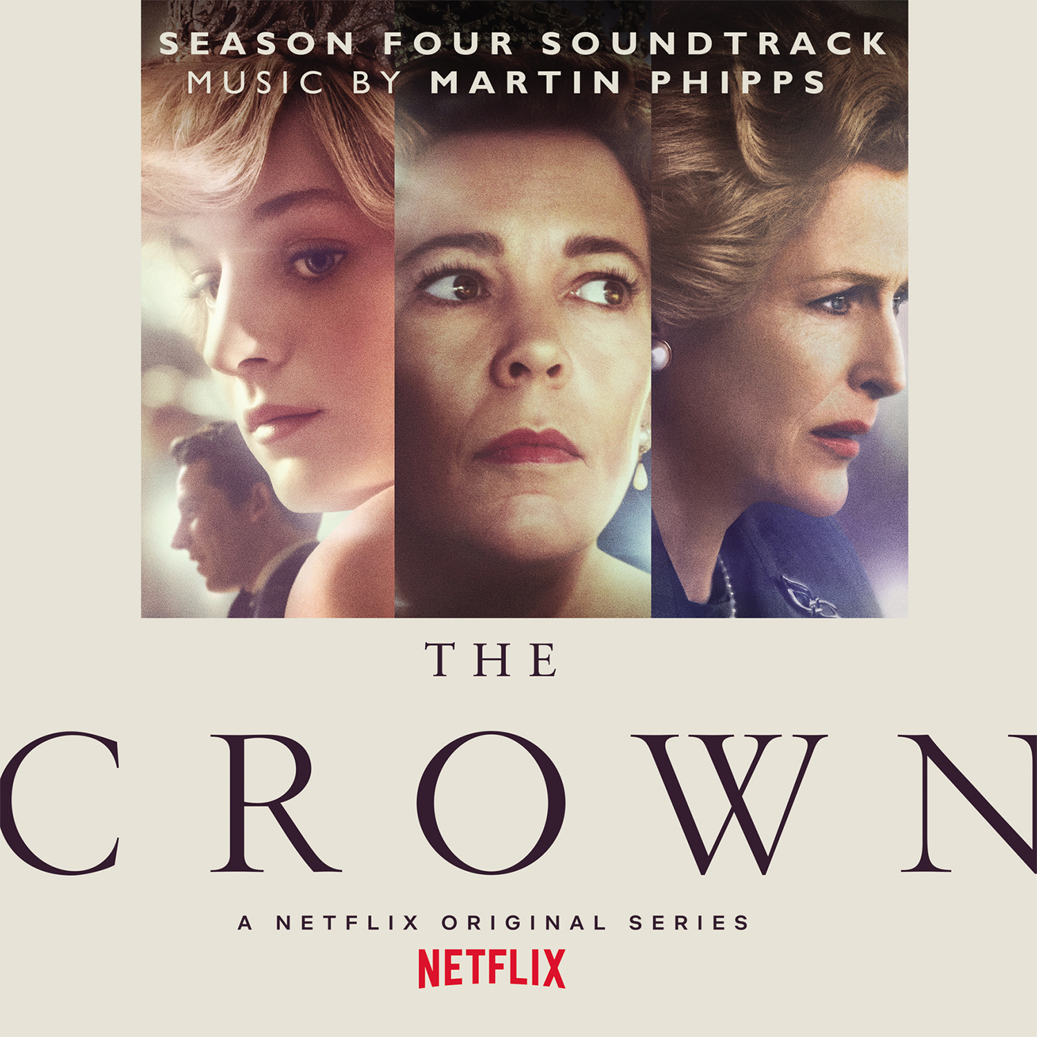 CROWN SEASON 4/MUSIC BY MARTIN PHIPPS/VINYLE BLEU ROI AUDIOPHILE 180GR/LIVRET 4 PAGES