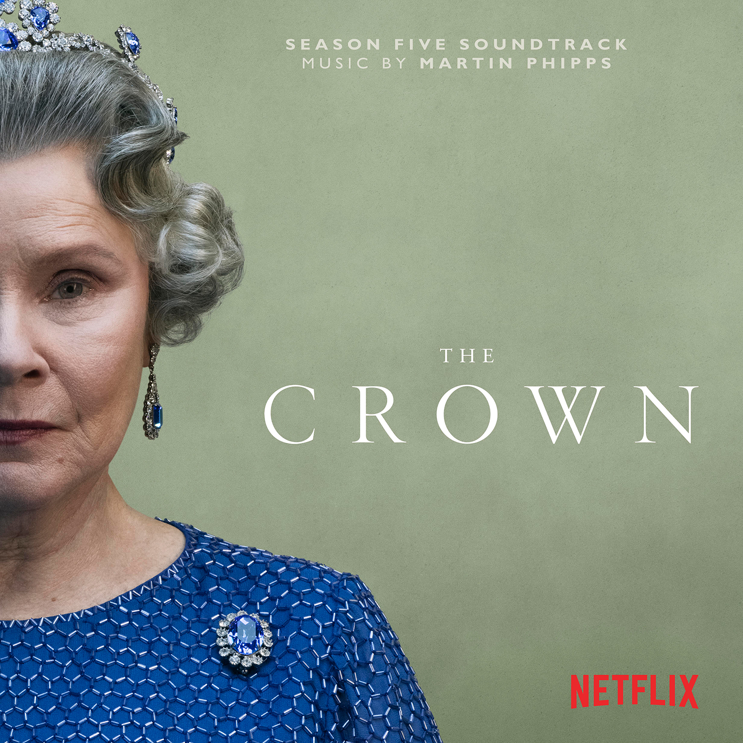 CROWN SEASON 5/MUSIC BY MARTIN PHIPPS/VINYLE BLEU ROI AUDIOPHILE 180GR