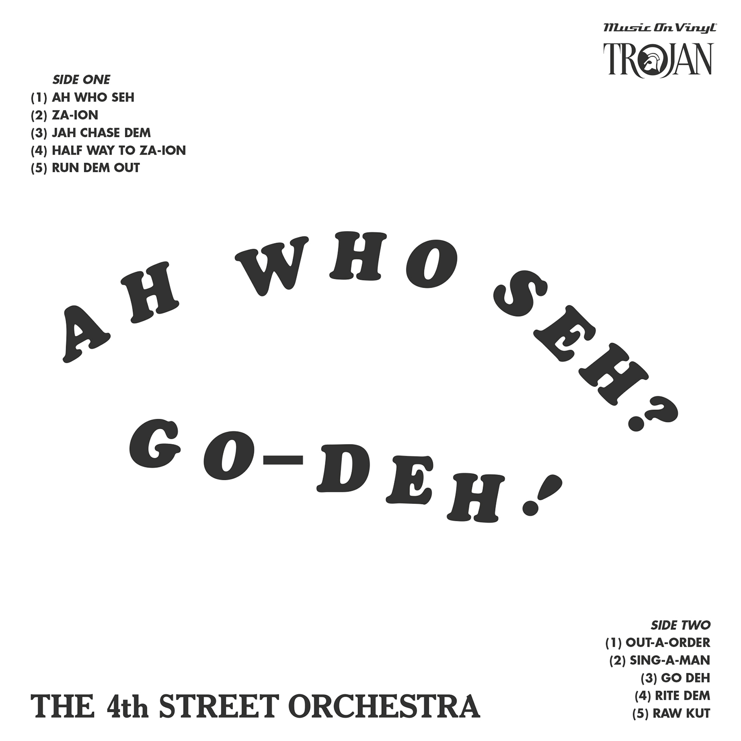 AH WHO SEH GO-DEH/VINYLE ORANGE AUDIOPHILE 180GR
