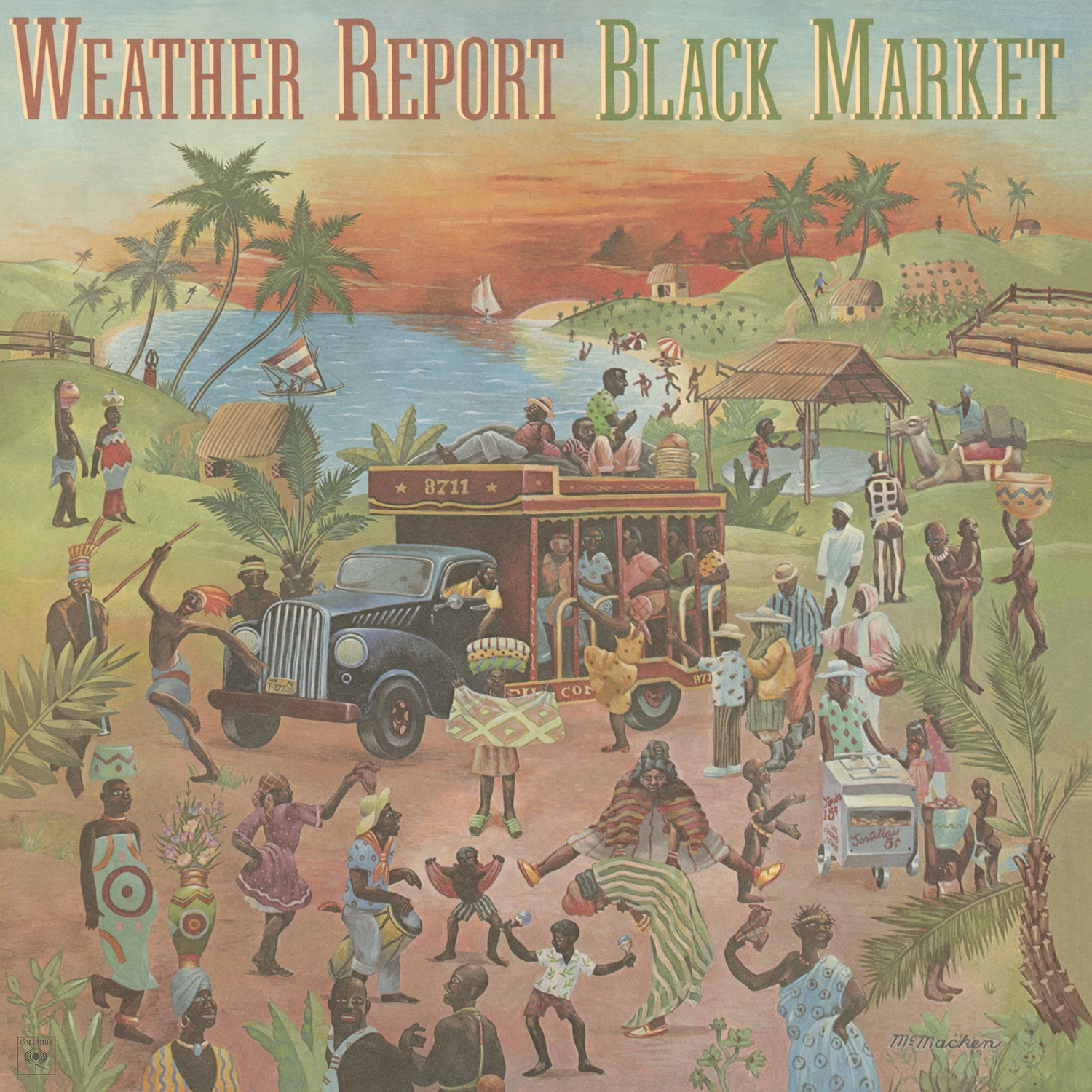 BLACK MARKET/VINYLE COULEUR FLAME AUDIOPHILE 180GR/POCHETTE DELUXE