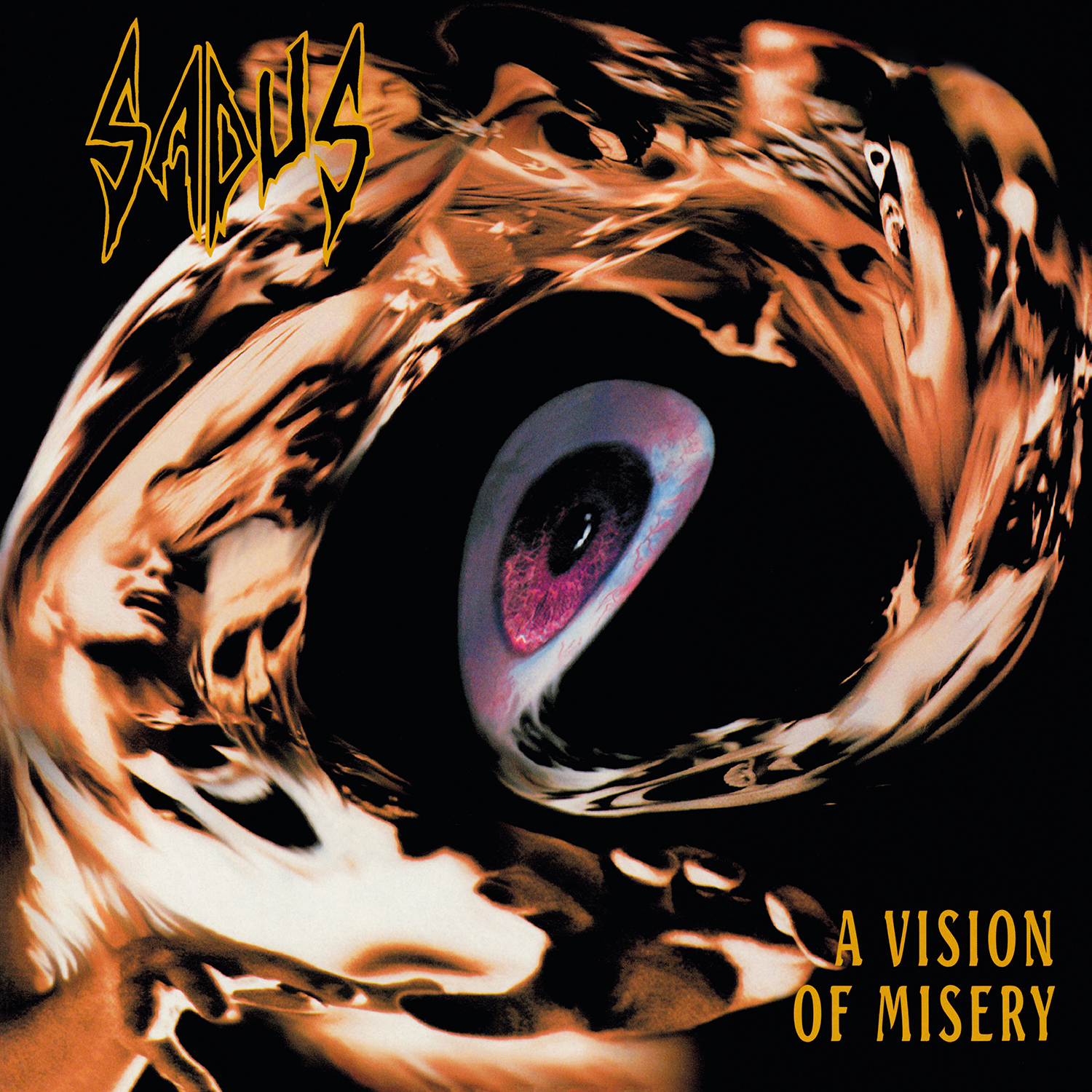 A VISION OF MISERY / VINYLE LIMITE COULEUR OR