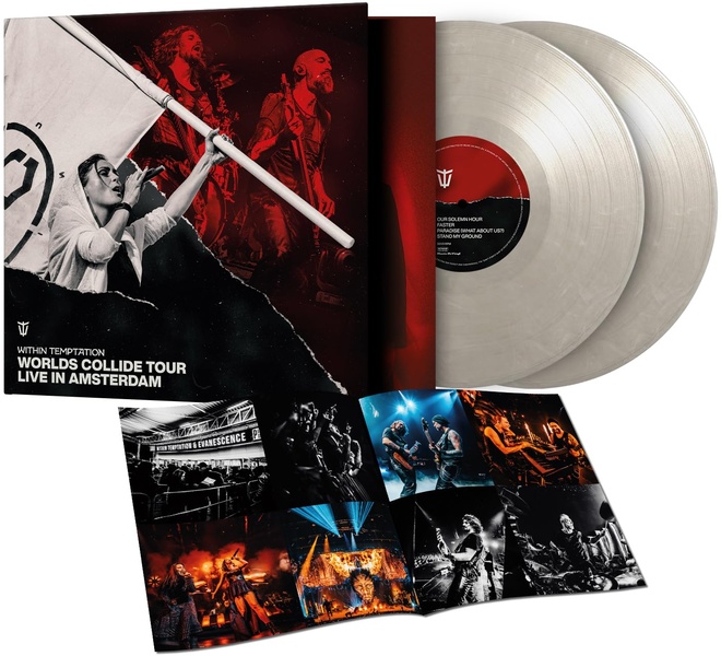 Worlds Collide Tour Live In Amsterdam Édition Limitée Vinyle Blanc Marbré