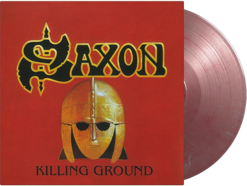 KILLING GROUND / VINYLE COULEUR ROUGE ET ARGENT