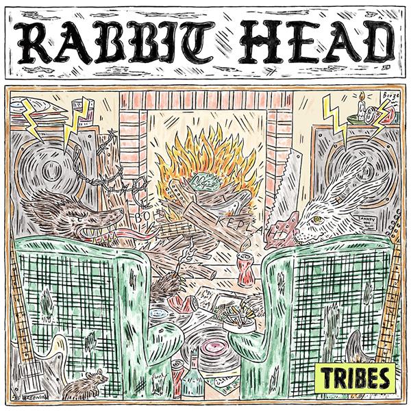 RABBIT HEAD/VINYLE COULEUR