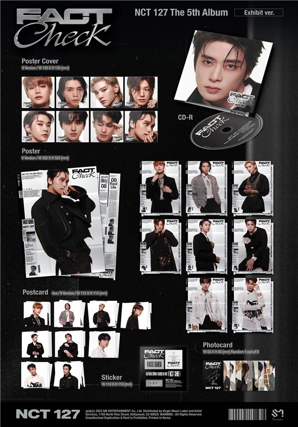 The 5th Album 'Fact Check' Edition Exhibit Coffret