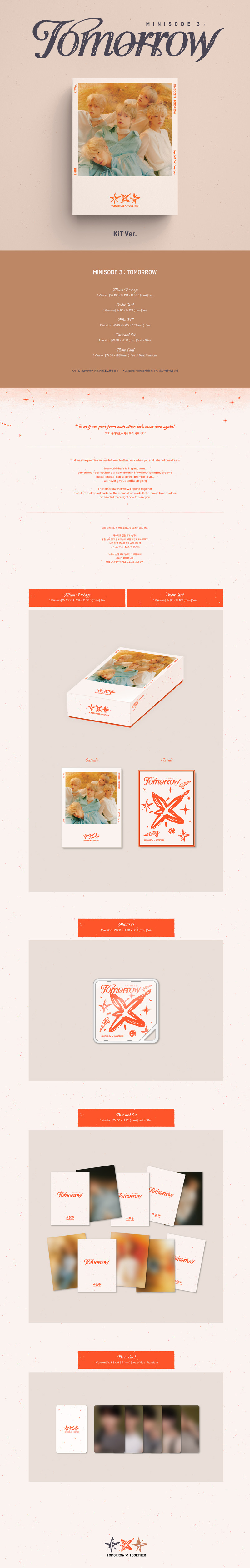 MINISODE 3/TOMORROW/KIT VERSION/PREMIUM