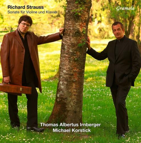 Strauss : Sonates pour violon et piano. Irnberger, Korstick (LP).
