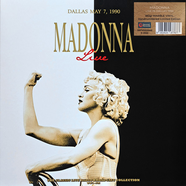 Live In Dallas 7th May 1990 Vinyle Coloré Marbré