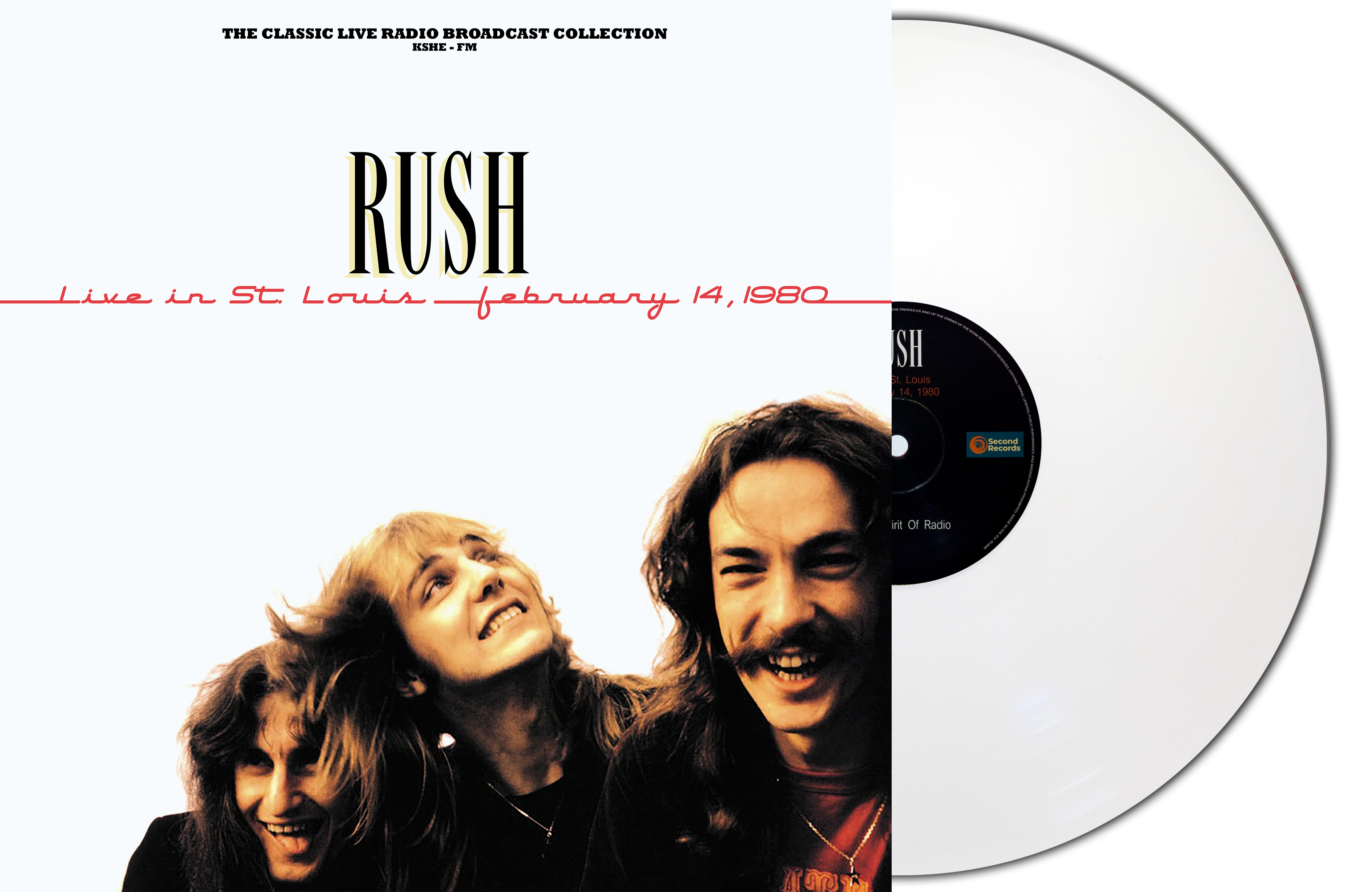 Live In St Louis 1980 Vinyle Gris Marbré