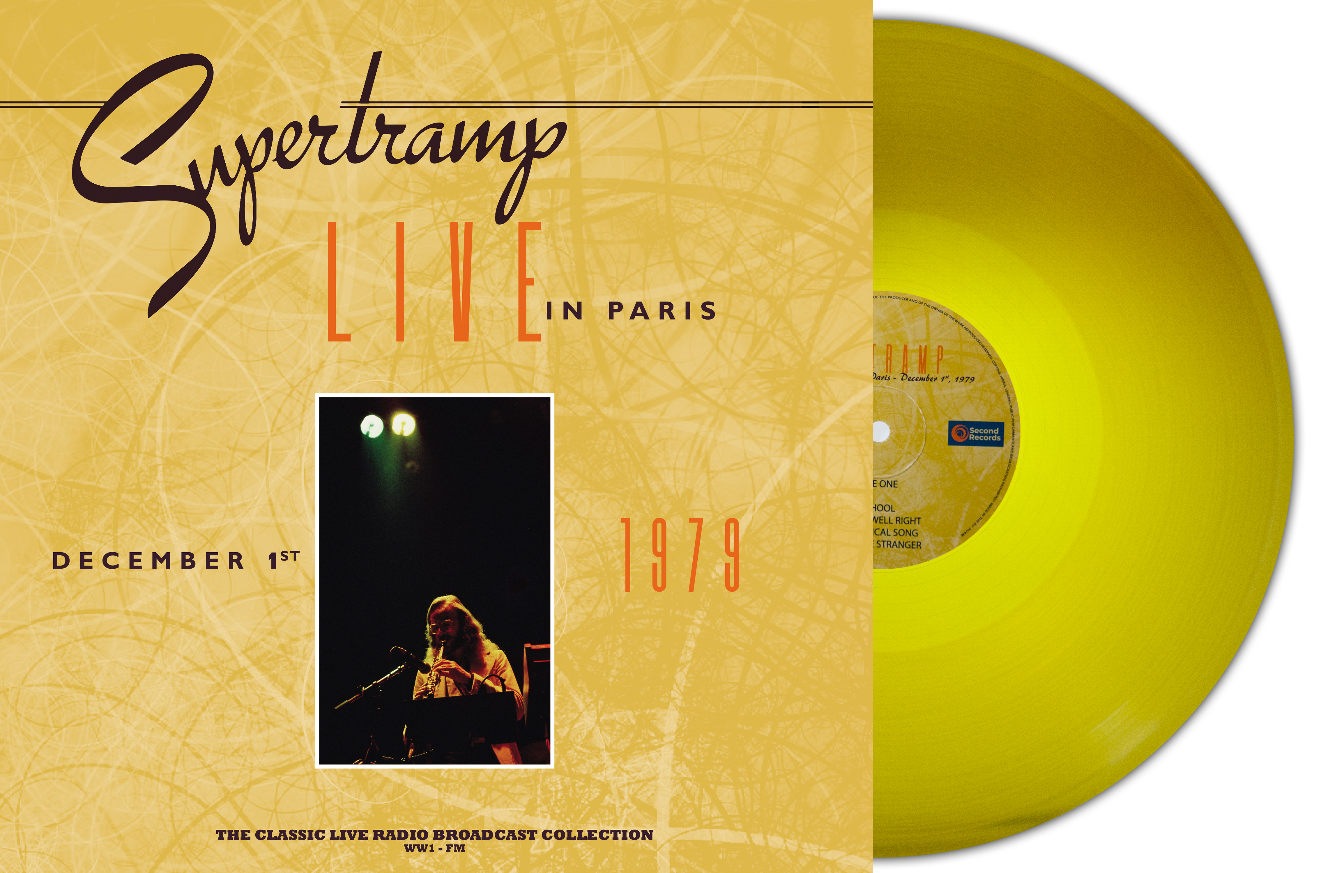 LIVE IN PARIS RADIO BROADCAST DECEMBER 1979
