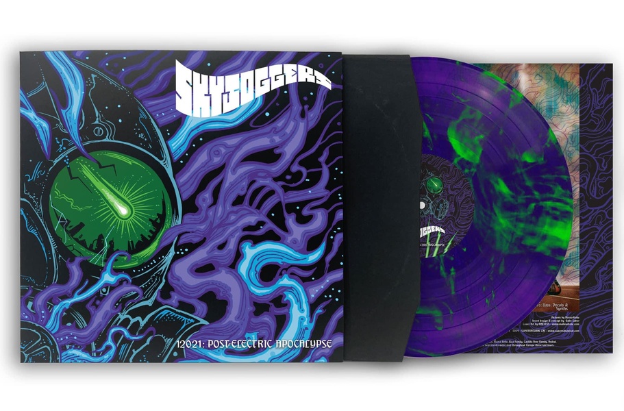 12021 : Post-Electric Apocalypse/180g/Smoke Green And Purple Vinyl