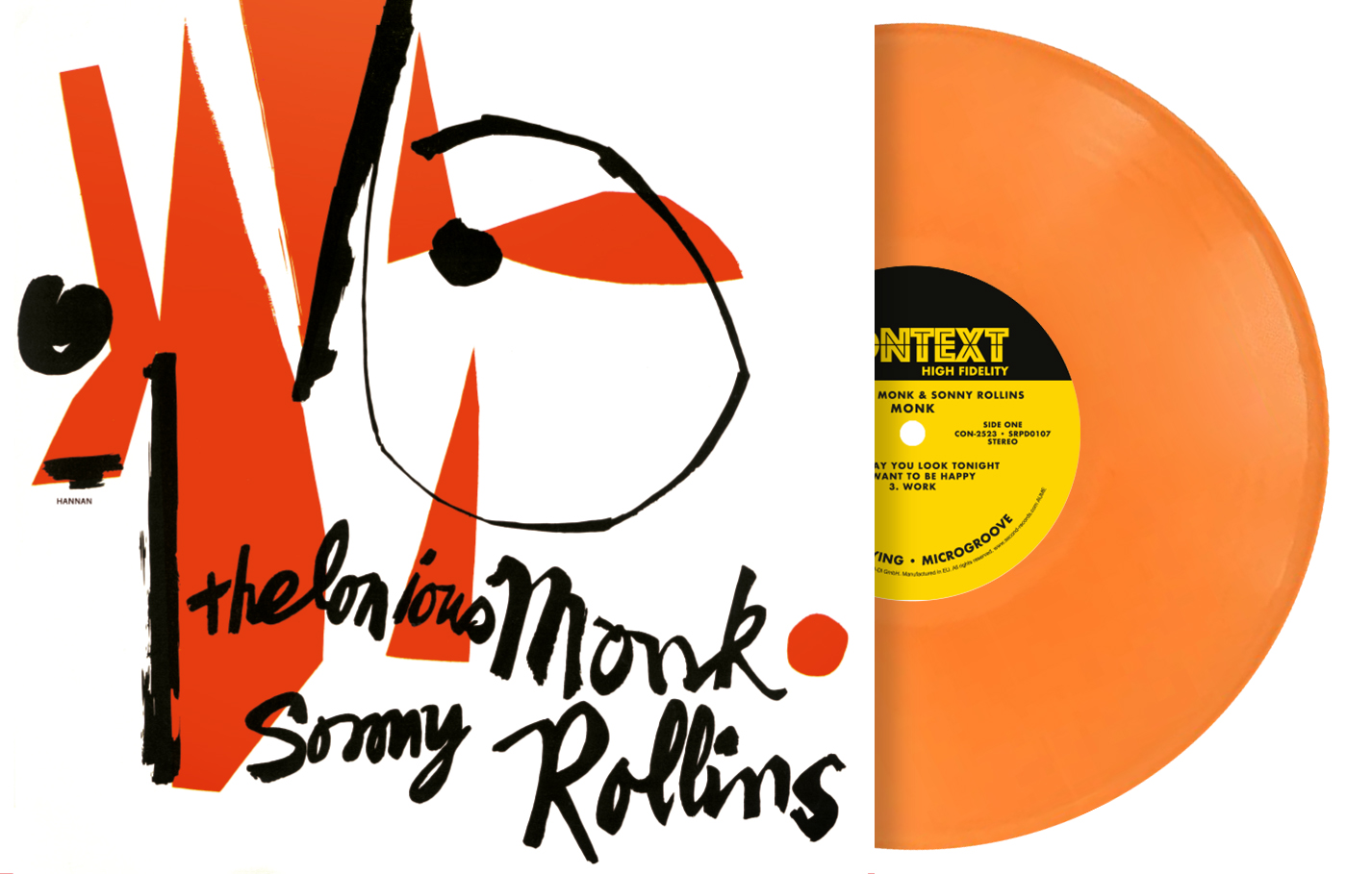 MONK/180 GR GATEFOLD SLEEVE ORANGE