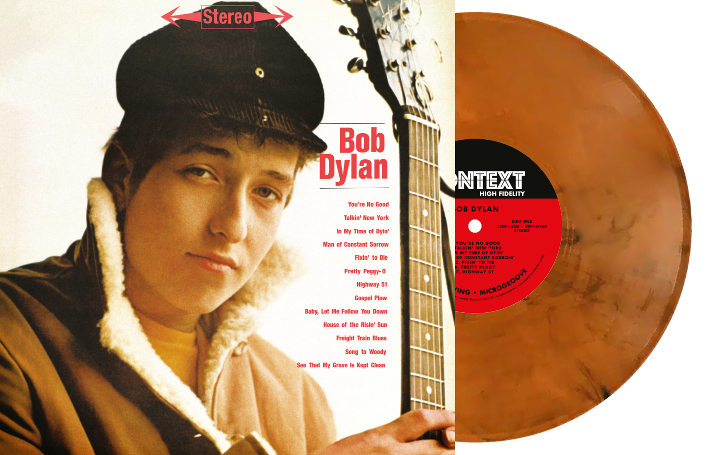 BOB DYLAN/180 GR GATEFOLD SLEEVE MARBRE ORANGE