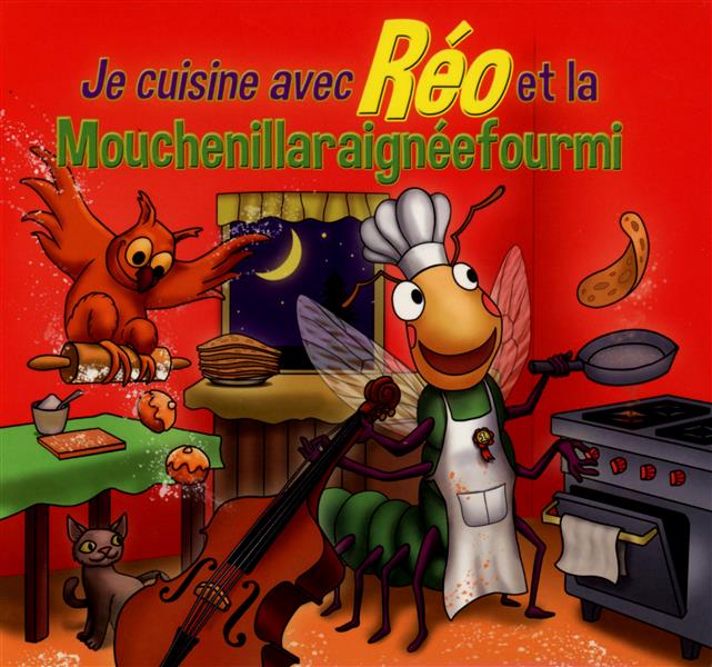 Je cuisine avec reo et la mouchenillaraignee