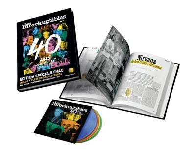 Les Inrockuptibles livre 40 ans d'une autre culture Édition Spéciale Fnac