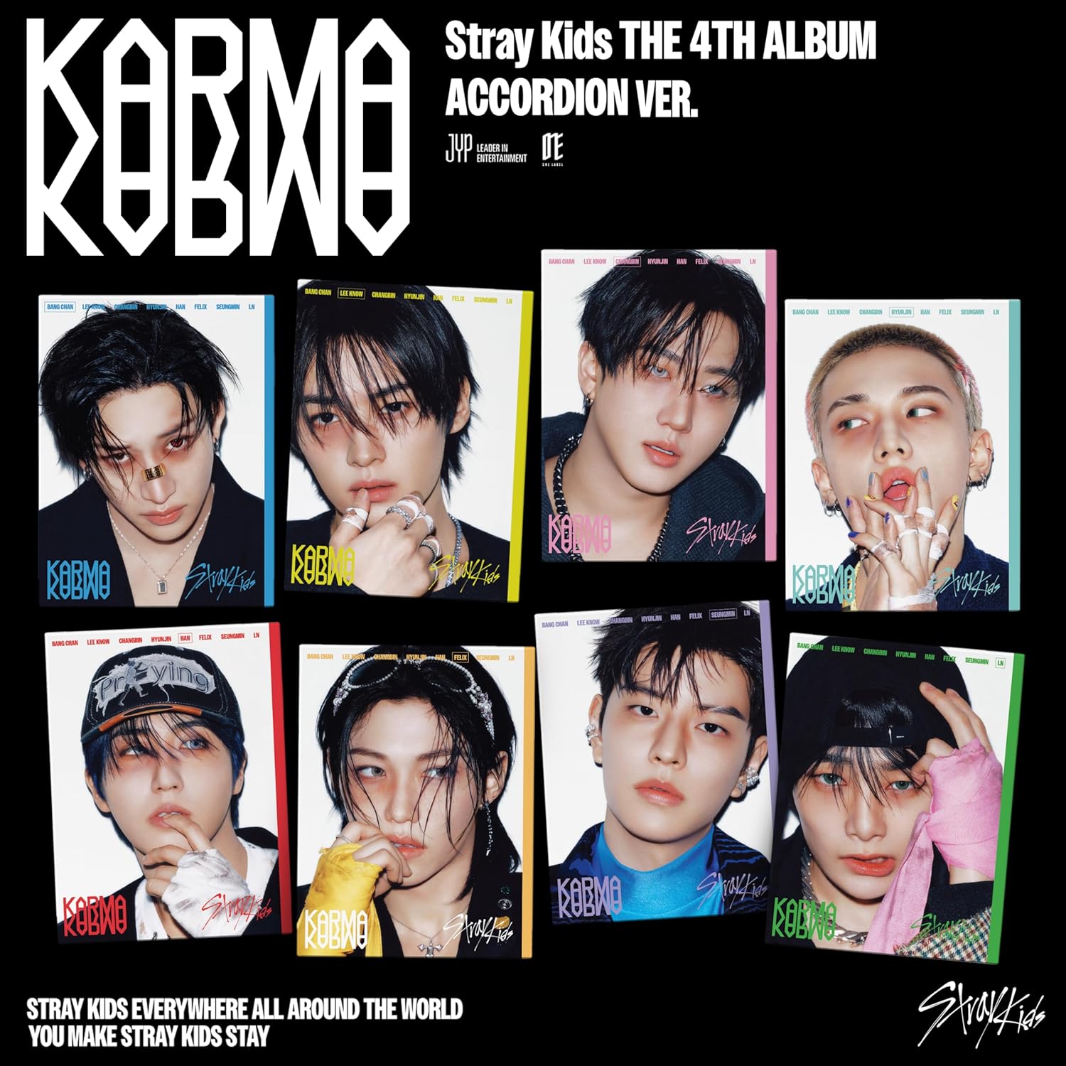 Vinyle K-Pop Stray Kids Karma 2025 édition collector France