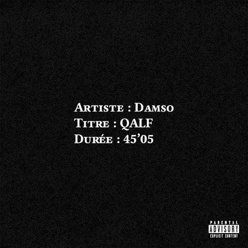 Pochette de QALF de Damso (2020)